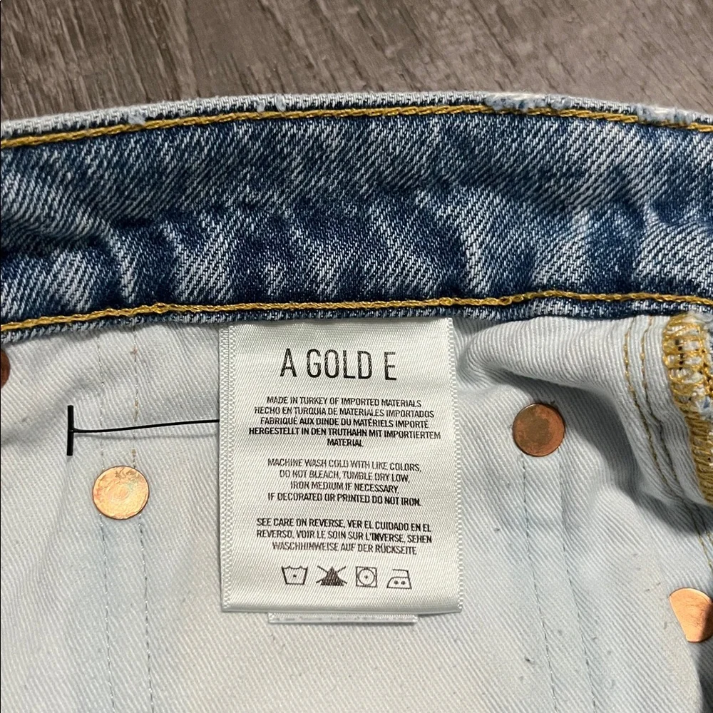 AGOLDE Parker Vintage Cut Off Short in Swapmeet Size 26 Style# A026-811 - Picture 12 of 13